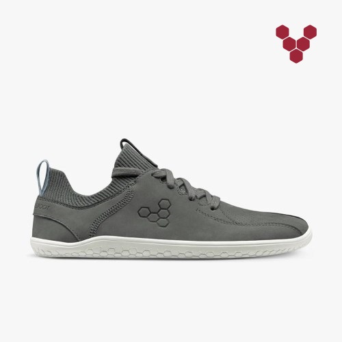 Vivobarefoot Primus Knit Lux II Naisten Kengät Harmaat (FI-HQ6J)